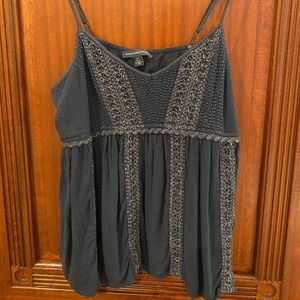 Navy Blue American Eagle Tank Top